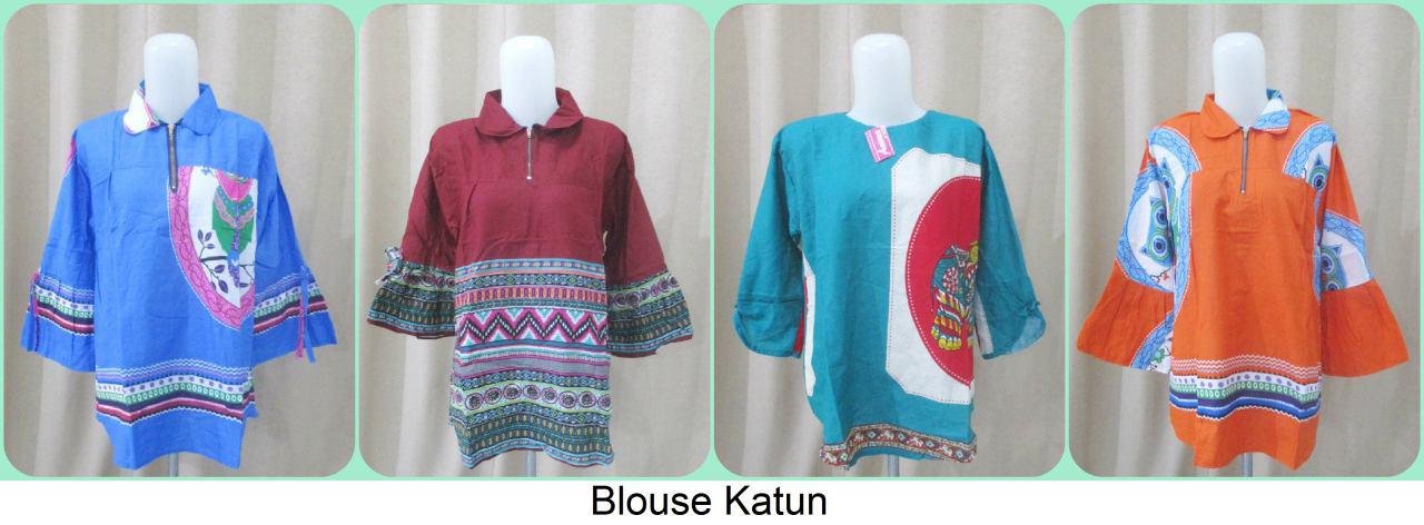 blouse katun bangkok  ObralanBaju com