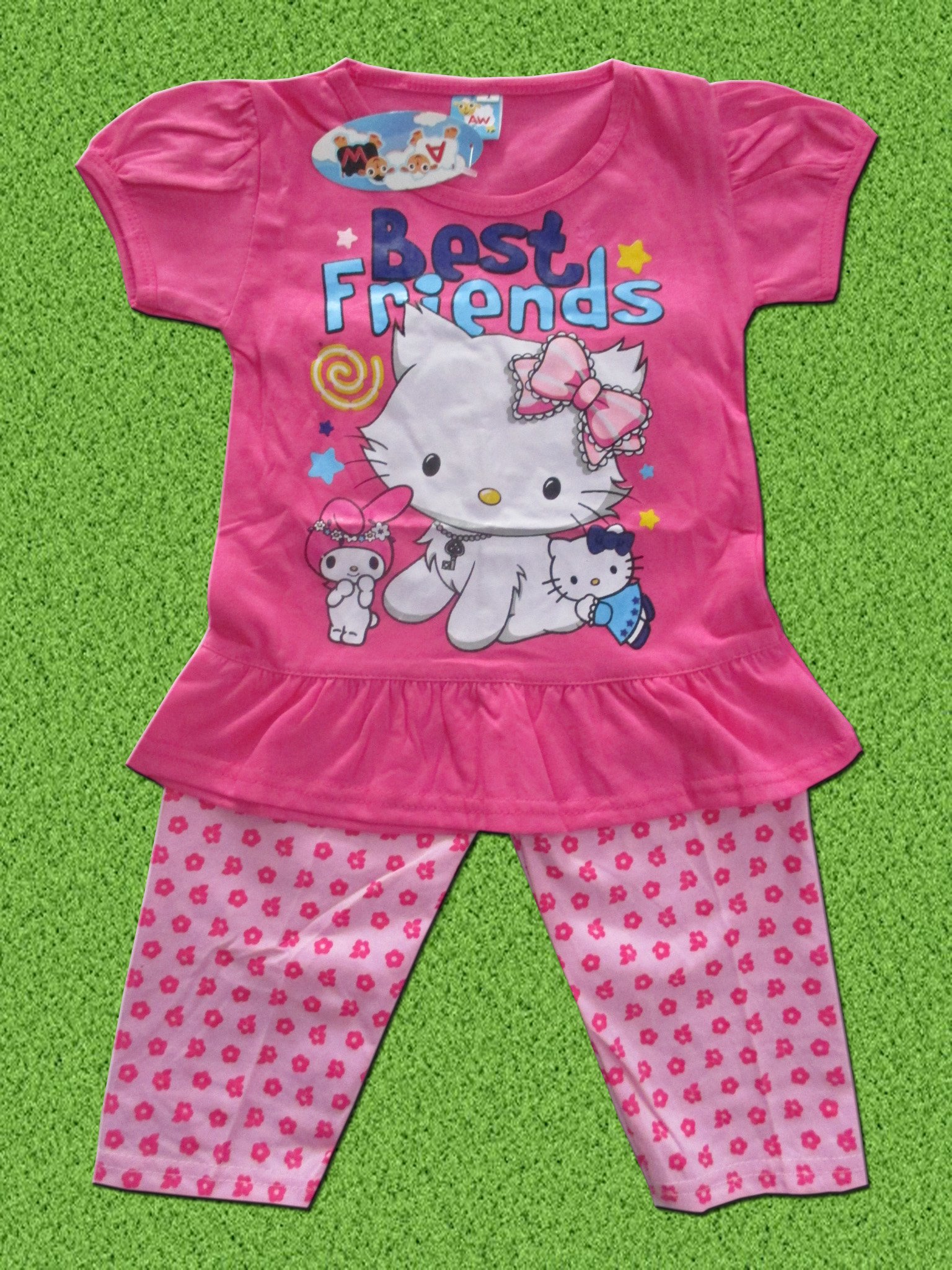 Baju Daster Hello Kitty Anak
