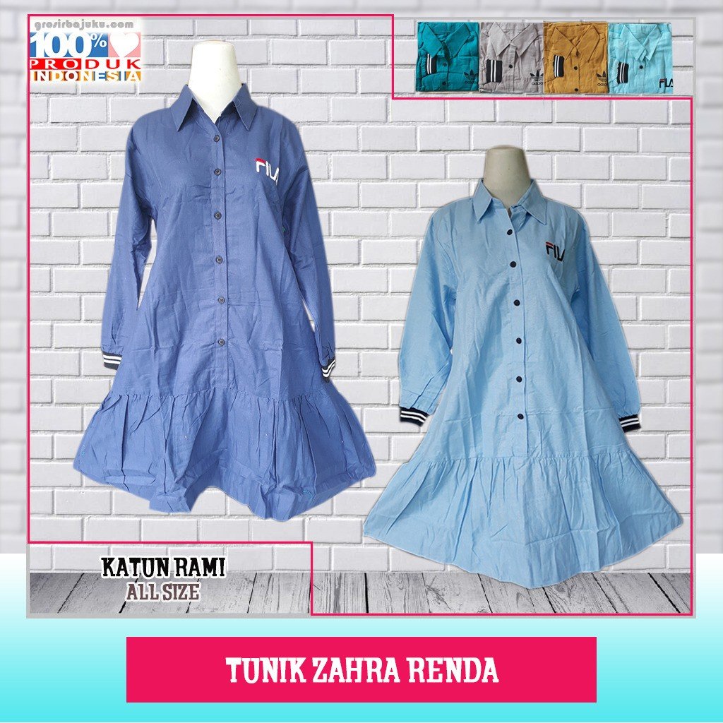 Grosir Tunik  Zahra Renda  ObralanBaju com