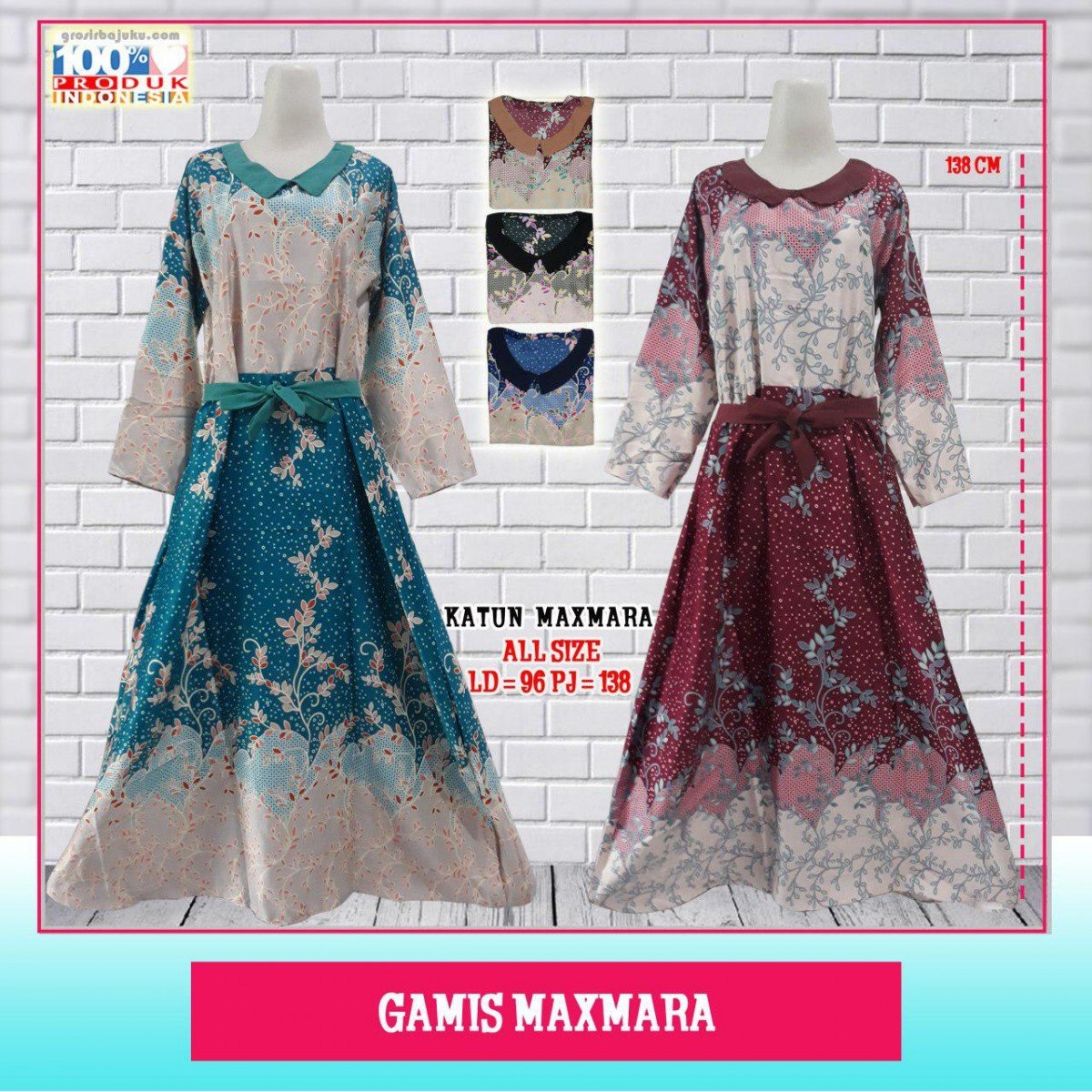  Gamis  Maxmara Dewasa  ObralanBaju com